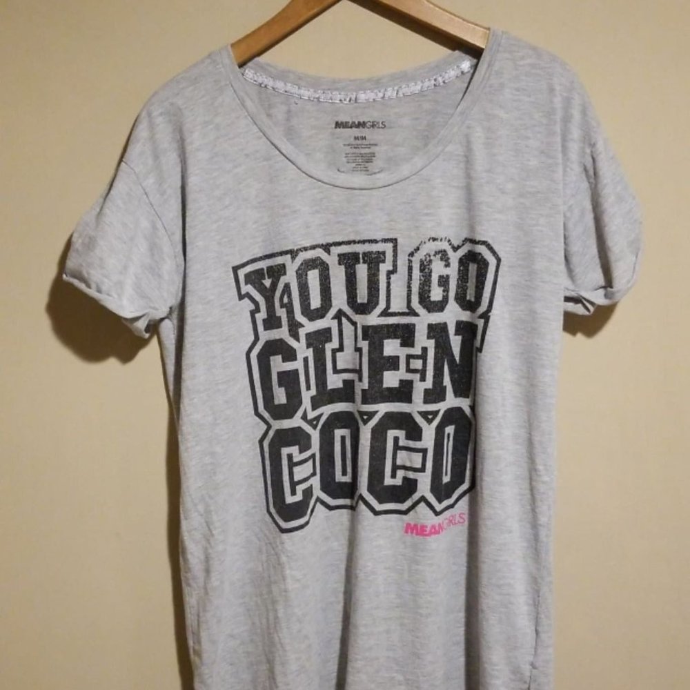 Mean Girls Women's Gray Graphic T-Shirt Size Medium
